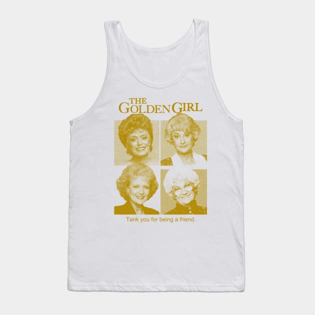 Retro Golden Girls Tank Top by CarryOnLegends